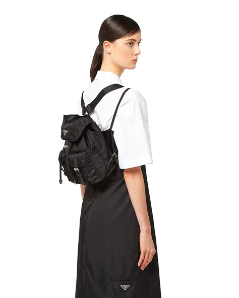 prada nylon backpack purses|prada nylon backpack small.